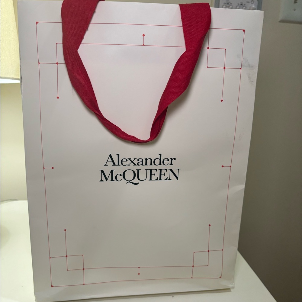 GENUINE ALEXANDER MCQUEEN GIFT BAG